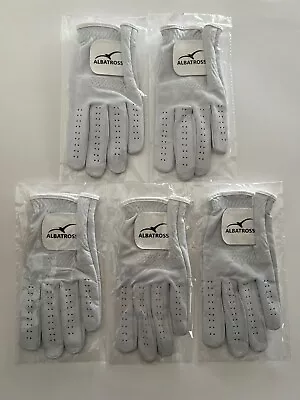 All-Cabretta Leather Golf Glove Men's Regular Sizes (5 - Pack) • $29.99