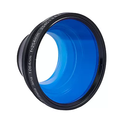 OMTech F-Theta Optical Field Lens For 1064nm Fiber Laser Engravers 175x175 Mm • $95.99