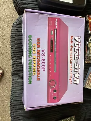 £80 • Buy Vocal-Star VS-600P With Wireless Microphone System And Various CDs