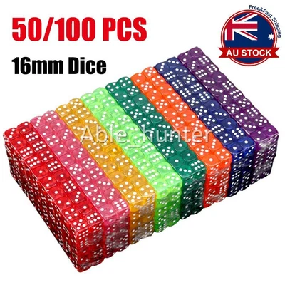 $26.59 • Buy 50/100x Polyhedral Dice Sets For DND RPG MTG Dungeons+Dragons Table Game Playing