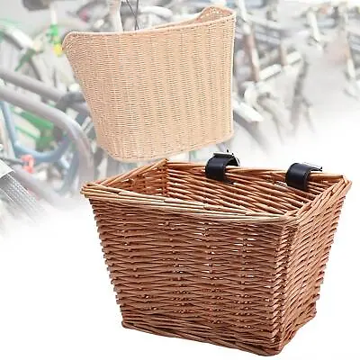 £15 • Buy Wicker Bikes Pet Carrier Front With Leather Shopping Cats