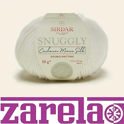 £4.99 • Buy Sirdar Snuggly Cashmere Merino Silk DK Knitting Yarn Wool ****ALL COLOURS****