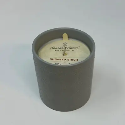 $22.99 • Buy Hearth & Hand With Magnolia Sugared Birch Scented Soy Candle - NEW!
