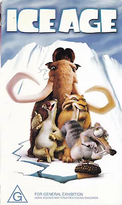 ICE AGE + Gone Nutty ! Scrat's Adventure  VIDEO VHS Pal    SirH70 • $9.95