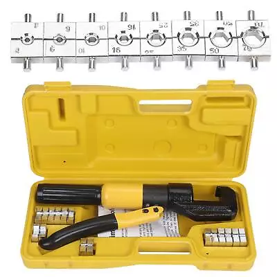 £28.99 • Buy 16T Hydraulic Crimper Cable Stripper Wire Cutter Cable Connectors Crimping Tool
