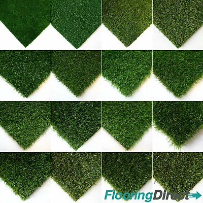 £35 • Buy Artificial Grass Offcuts 1m X 4m - Fake Lawn - Realistic Astro Turf Garden CHEAP