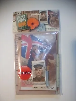 World War One Memorabilia Pack  Replica Artwork • £8