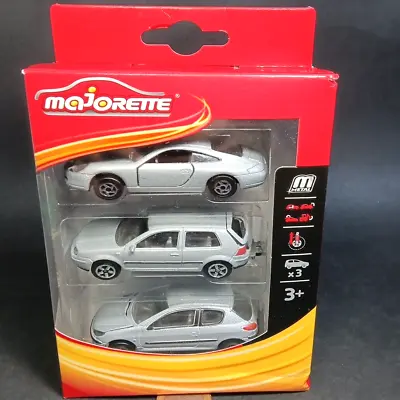 MAJORETTE Custom 3 Set VW Golf Peugeot 206 Porsche 928 Vintage Diecast Model Car • $21.26