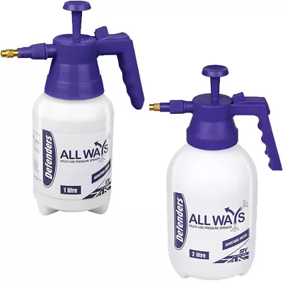Defenders All Ways Multi-Use Home & Garden Pump Action Pressure Sprayer 1L 2L • £7.99