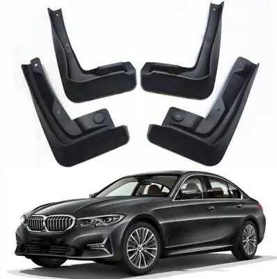 $44.70 • Buy 4pcs New Splash Guards Mud Flaps Guards FOR 2019-2023 BMW 3 Series G20 Sedan