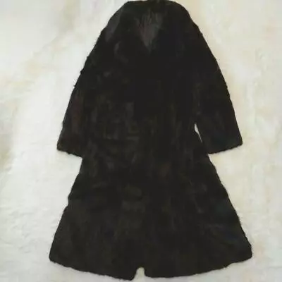 SAGA MINK One-of-a-kind Unused Mink Long Coat Large Size Size11 XL From Japan • $351.57
