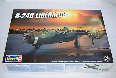 Revell B-24D Liberator Airplane Model Kit 1:48 Scale 85-5625 ~ NIB • $89.50