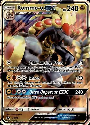 Kommo-o GX (SM Black Star Promo) #SM71 Jumbo Cards • $4.99