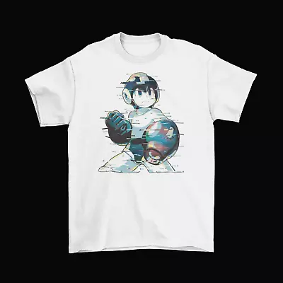 Mega Man Glitch T-Shirt Unisex Adult Funny Sizes NES Video Game Proto Man New • $14.95