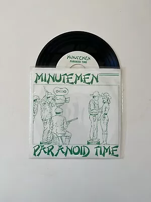 Minutemen - “Paranoid Time” 7 - SST Records • $15