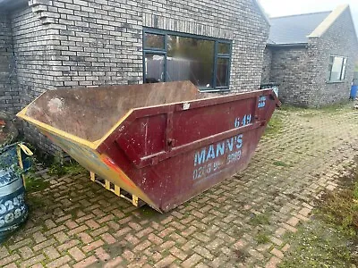 8 Yard Skip Builders Construction Waste Steel Skip • £600