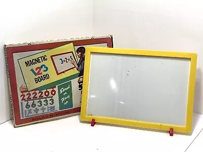 Vintage Board King Inc. Magnetic Board Child Learning Original Box Homeschool • $30