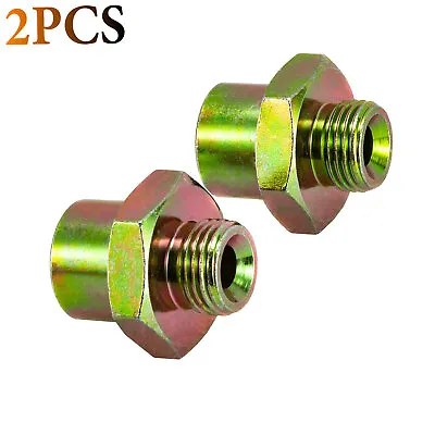 2PCS Transmission Oil Cooler Connect Adapter Male 5/8-18UNF Female 5/8-18UNF • $7.99