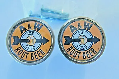 A&W Root Beer Cabinet Knobs A&W Root Beer Logo Cabinet Pull / Kitchen Knobs • £9.64