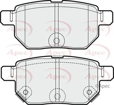 APEC PAD1734 Disc Brake Pad Set Fits Lexus CT 200h 2010-2022 • $37.69