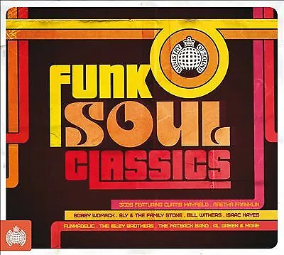 Various Artists : Funk Soul Classics CD 3 Discs (2011) FREE Shipping Save £s • £5.40