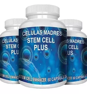 3 Celulas Madres Steam Enhancer 100%  Madre Cell Stem Cells Immune Support • $15.78