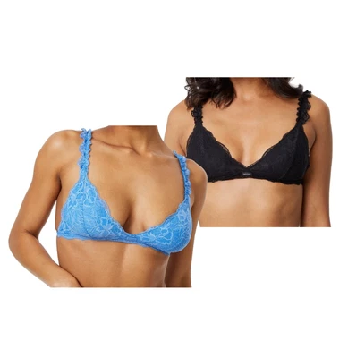 £13.99 • Buy Ladies Jack Wills Lingerie Underwear Lace Triangle Bralette Sizes From 6 To 16