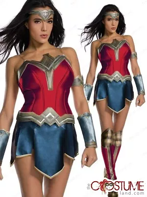 $44.99 • Buy Wonder Woman Costume Superhero Adult Warrior Ladies Cosplay Outfit Halloween
