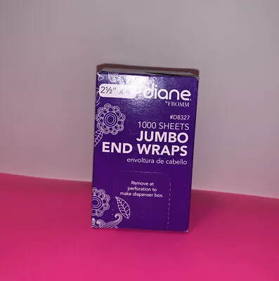 $9.99 • Buy 💜Diane Jumbo End Wraps 1000sheets 💜