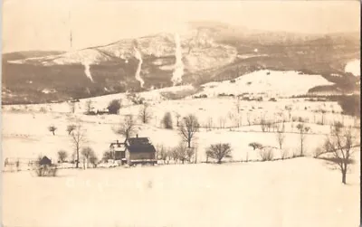 RPPC Mt. Greylock Slides MA Real Photo Postcard A8 • $22.99