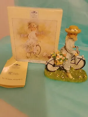 Leonardo Collection Paint Box Poppets By Christine Haworth The Bicycle Ride   • £8