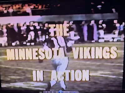 1965 Minnesota Vikings Season Highlights DVD • $15.99