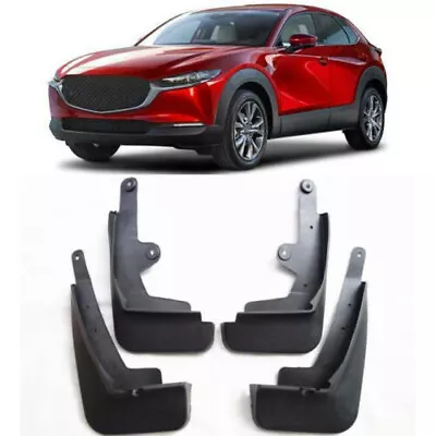 4Pcs/set Splash Guards Mud Flaps Guards Fenders For Mazda Cx-30 Cx30 2020-2023 • $29.57