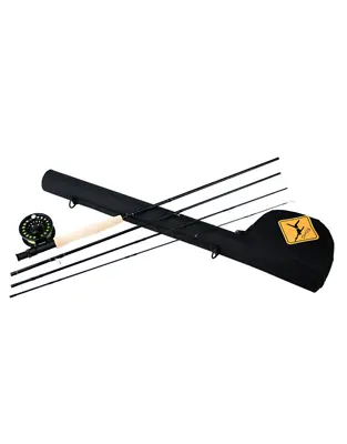 Echo Lift Kit 690-4 9' #6 Wt 4 Pc Fly Rod Includes Reel Line Leader & Case • $189.99