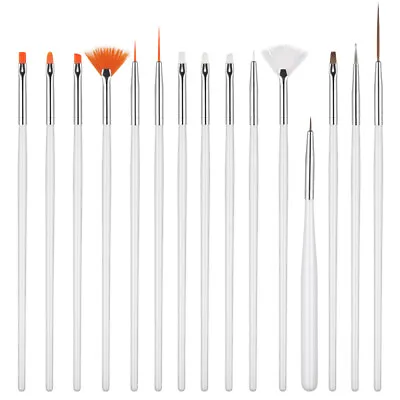 15 Pcs Cake Decorating Brushes Cake Decorating Kit Fondant Icing Icing Tools • £9.97