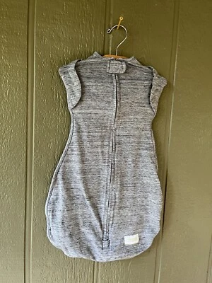 $15.90 • Buy Woombie Swaddle 3-6 Months 14-19 Lbs Original Twilight Gray Sleep-sack