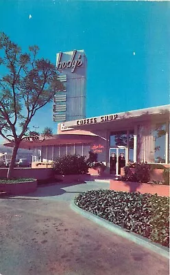 Roadside Postcard; Hody's Coffee Shop Googie Architecture La Brea & Rodeo LA CA • $9.19