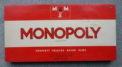 ***** Vintage MONOPOLY Board Game - Classic Red Box - Complete • £15.50