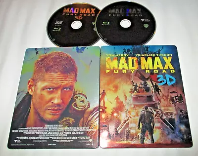 Mad Max : Fury Road. 3D+2D Blu Ray *Steelbook • $18