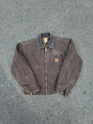 $199.99 • Buy Vintage Carhartt Detroit Jacket Brown