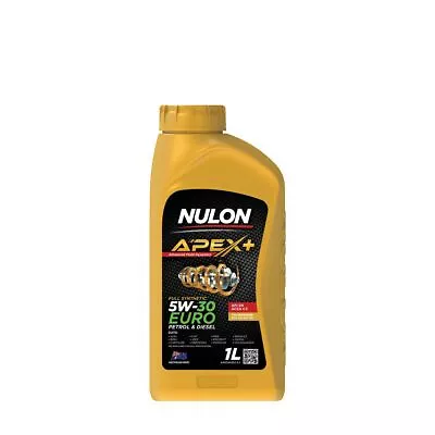 Nulon APEX+ 5W-30 Euro Petrol Engine Oil 1L Full Synthetic APX5W30C3-1 • $23.20