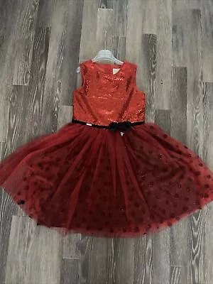 Disney Boutique Special Occasion Minnie Mouse Dress Age 9 10 • £15