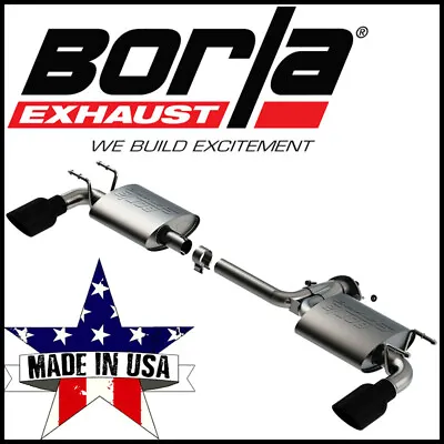Borla S-Type 2.5  Axle-Back Exhaust System Fits 2019-2024 Mazda 3 Hatchback 2.5L • $945.55