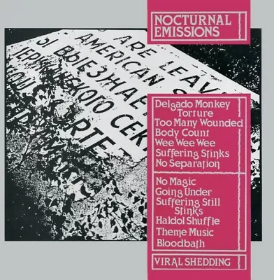 Nocturnal Emissions ‎- Viral Shedding LP - Vinyl Album RECORD STORE DAY 2019 RSD • $24.99