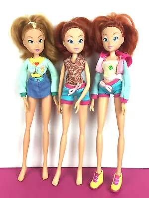 Winx Club Doll Bloom And Flora 3 Dolls • $34.99