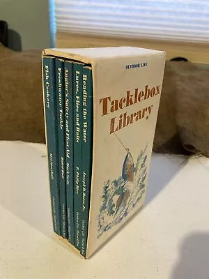 1971 Softcover Set Outdoor Life Tacklebox Library 5 Fishing Books • $15.95