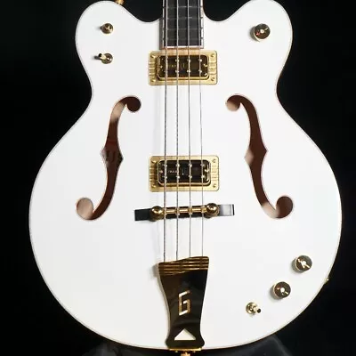 Gretsch G6136LSB White Falcon Bass (Actual Bass Guitar) • $3599.99