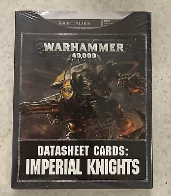 Warhammer 40000 Data Sheet Cards Imperial Knights 11 Datasheets *new* • £0.99
