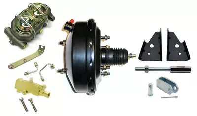 1964 - 1972 GM A-Body  9  Power Brake Booster Conversion Kit & Valve Disc Drum • $198.95