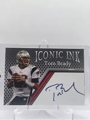 Iconic Ink Tom Brady FAX Auto SP New England Patriots • $34.99